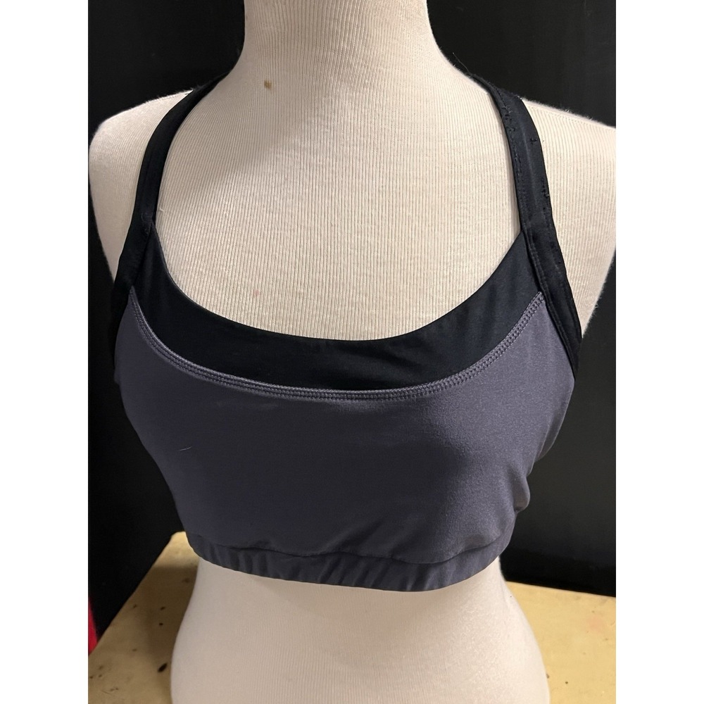 Avia Braโ Woman's Size XL Black Racerback Sports Bra